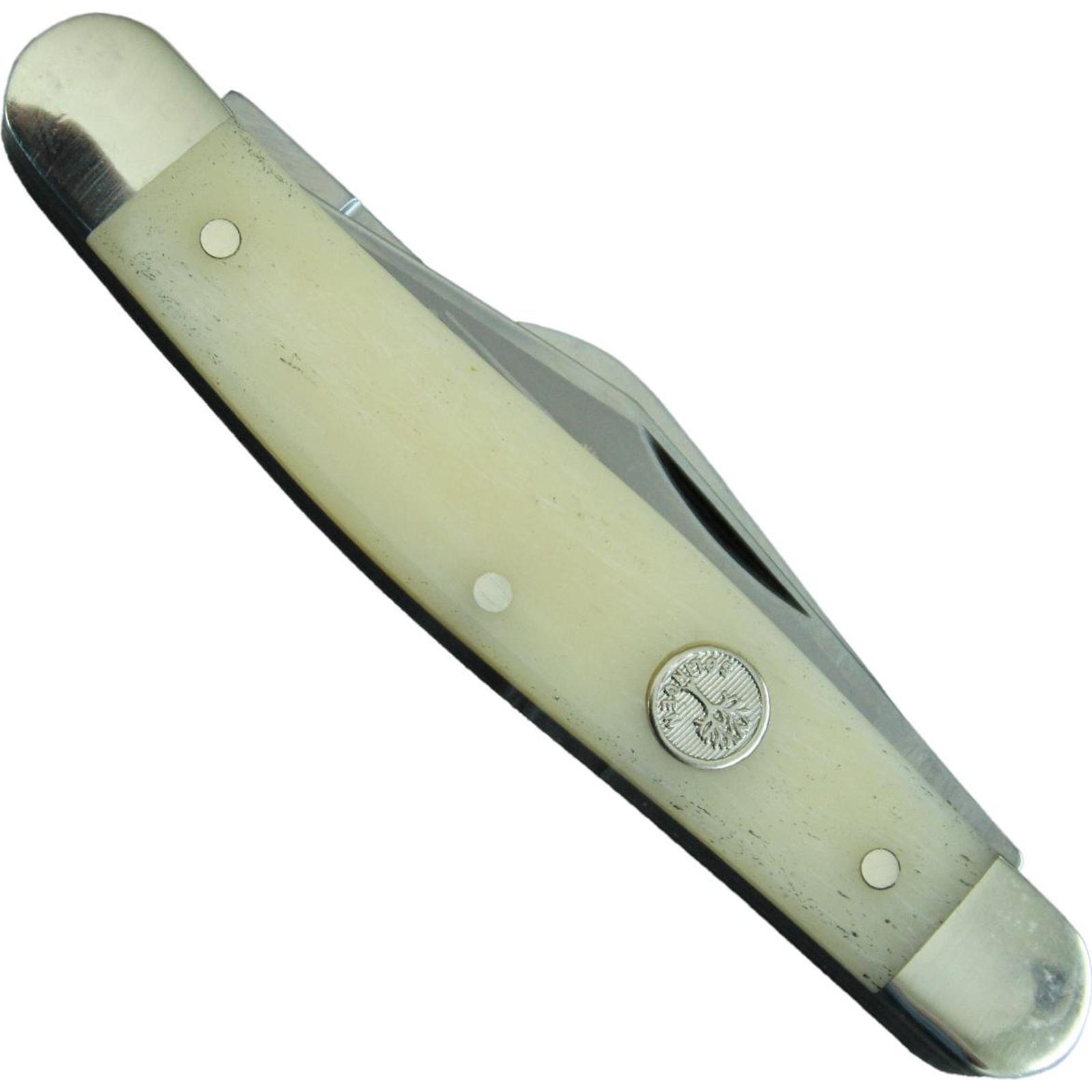 Boker Stockman White Bone Folding Knife