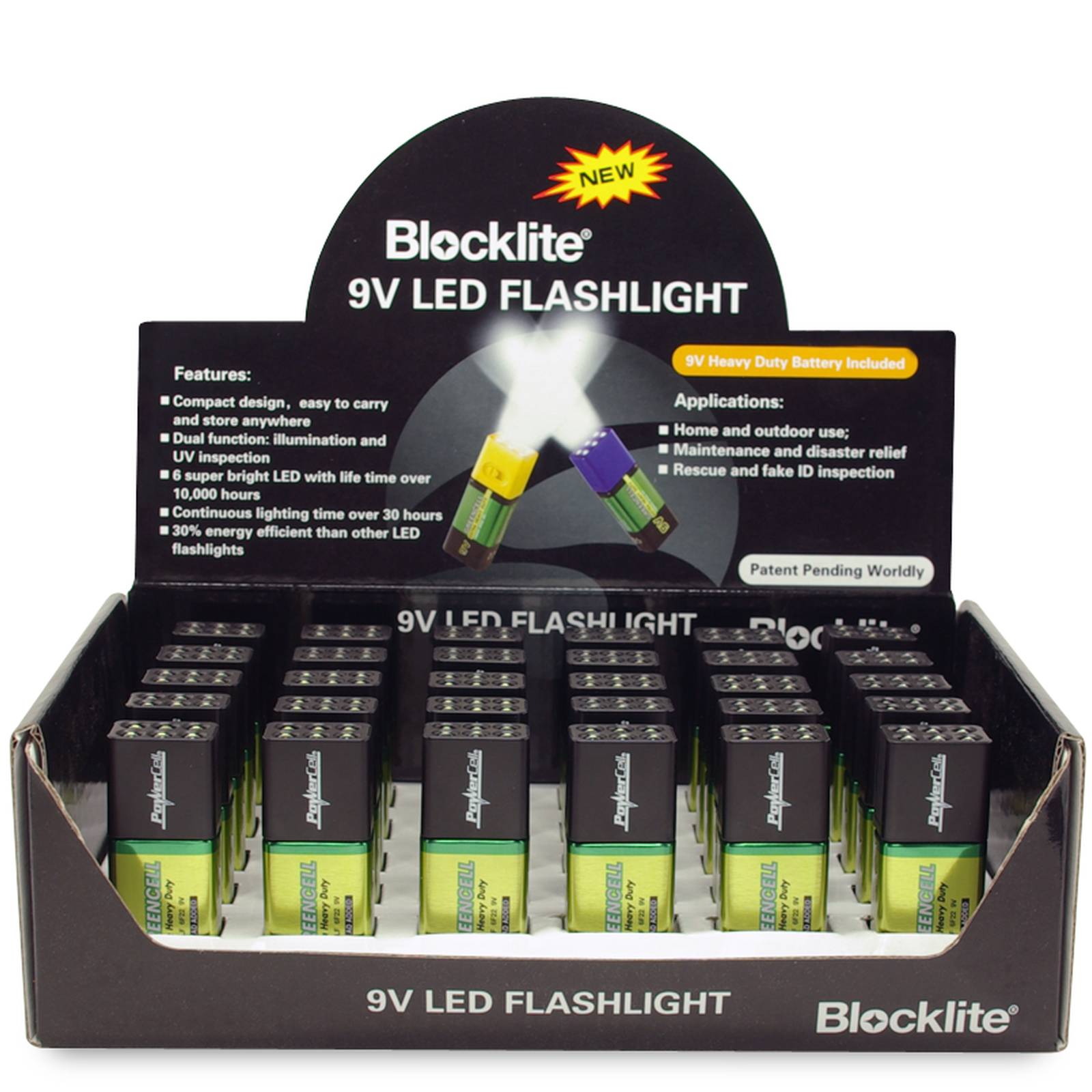GP 9V Blocklite Handy LED Light Torch Shop Online Now at Ambler Direct