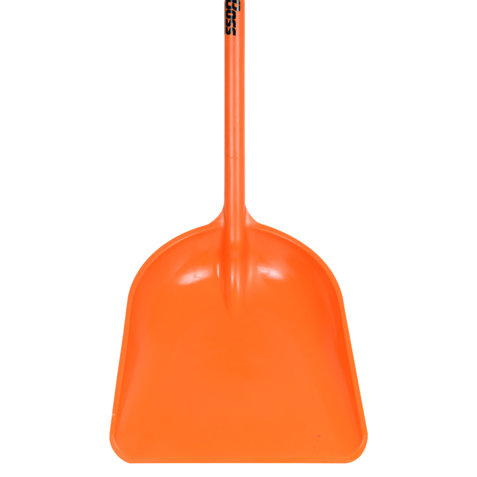 AgBoss Grain Shovel Plastic Wide Scoop Food Garden Mulch Orange