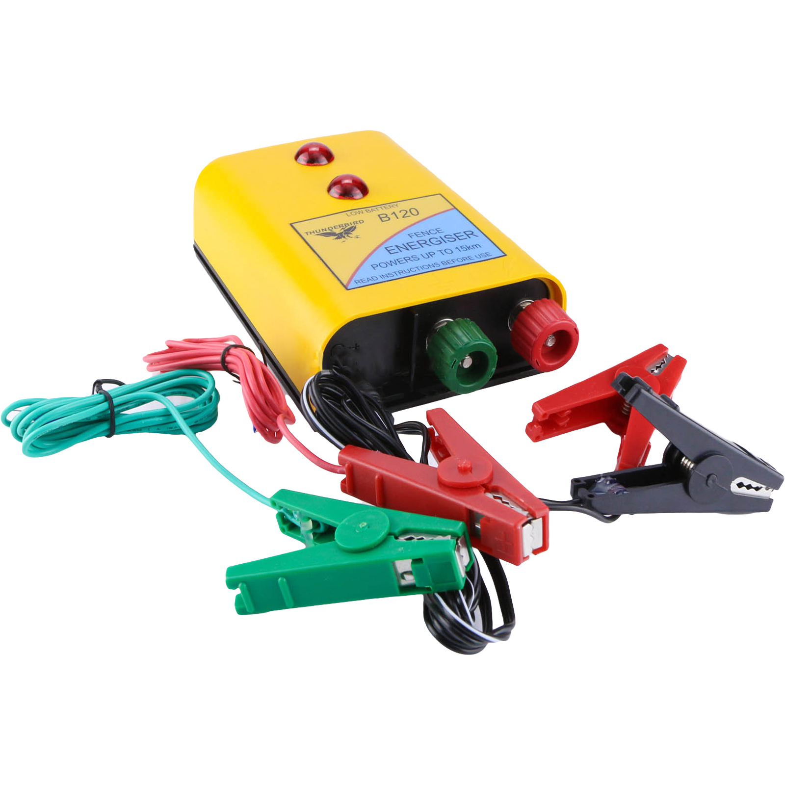 BA25 ELECTRIC FENCE FENCER ENERGISER UNIT 12v 0.25J 2Km + E S L ￡19.60