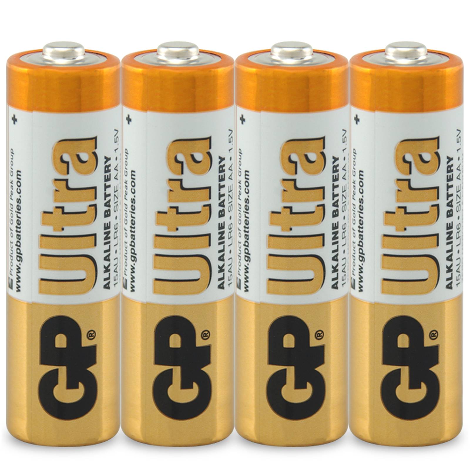 GP Batteries 4 Pack 1.5V Ultra Alkaline AA Shop Online Now at Ambler