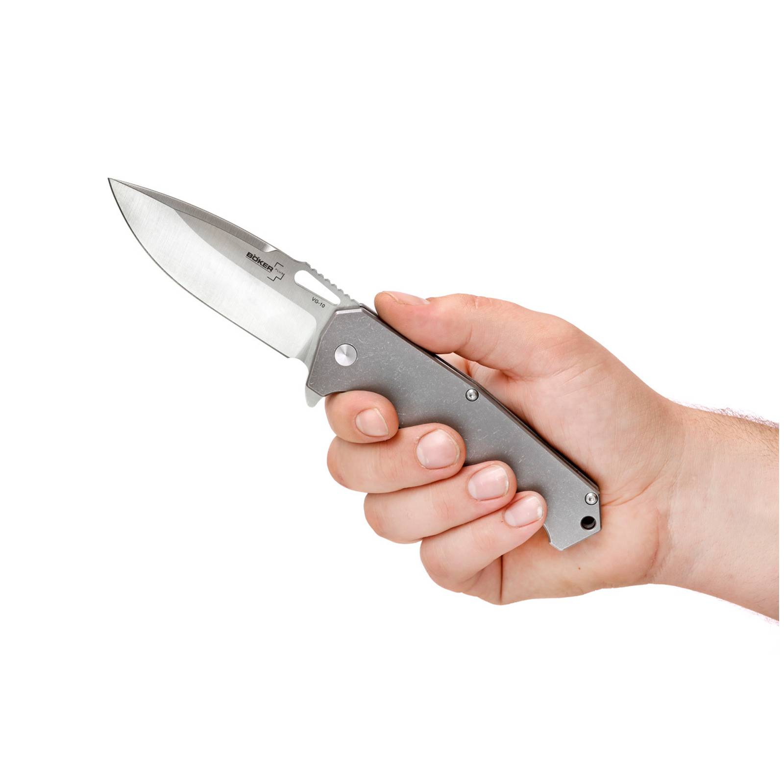 Boker Plus Hitman Titanium Folding Knife Ambler Direct