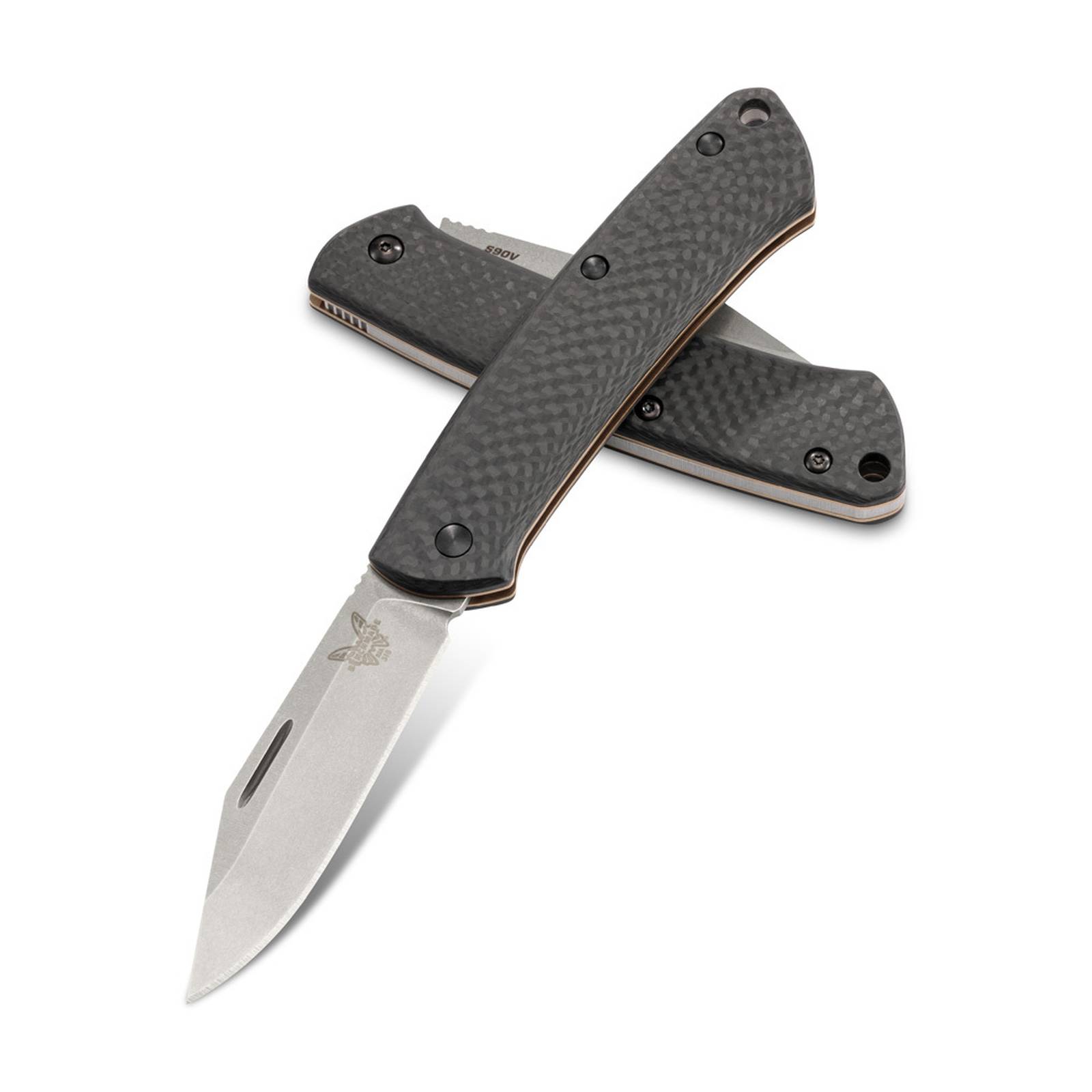 Benchmade 3182 Proper Folding Knife, Clip Point Ambler Direct