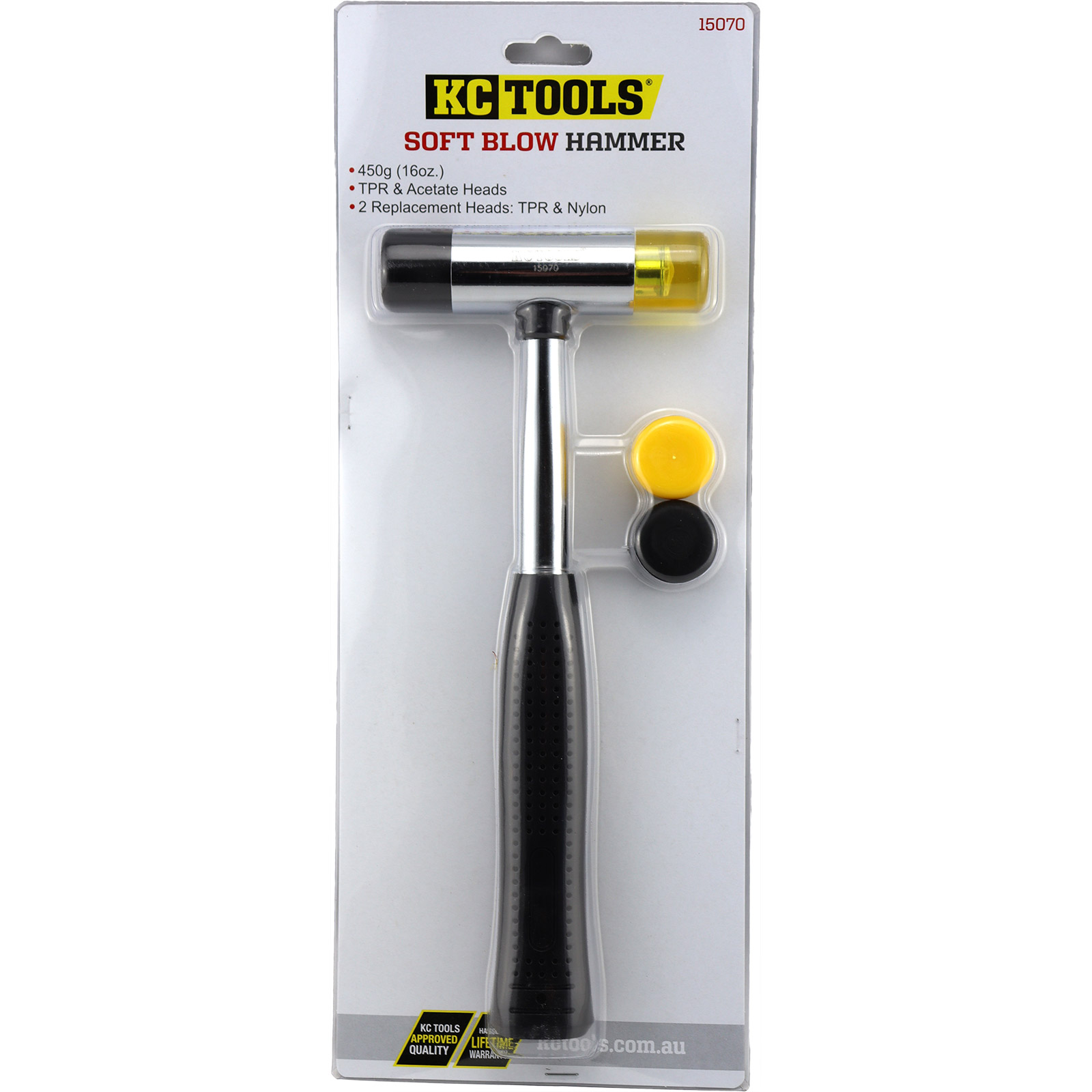 KC Tools 3pc Rubber and Nylon Tipped Soft Blow Hammer Shop Online Now at Ambler Direct