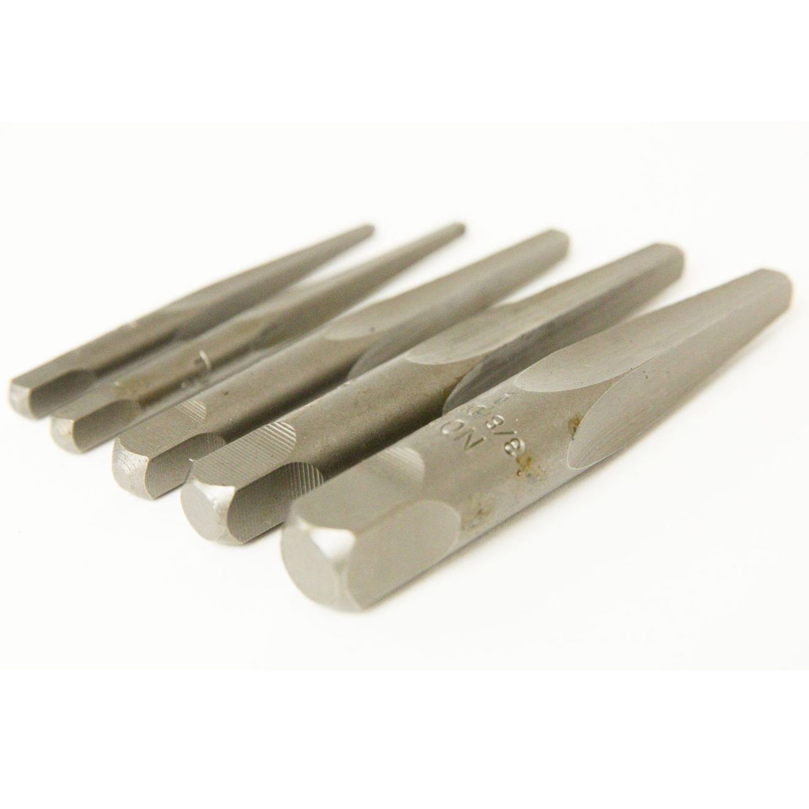 ProAm By KC Tools 5Pc Screw Extractor Set Straight Flute Shop Online