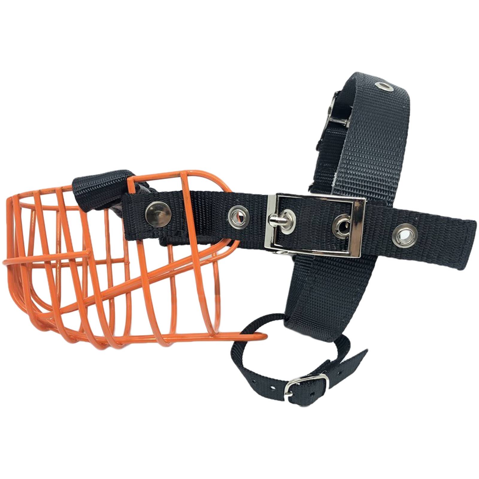 AgBoss Working Dog Muzzle Adjustable Nylon Straps No Bite Cattle Sheep