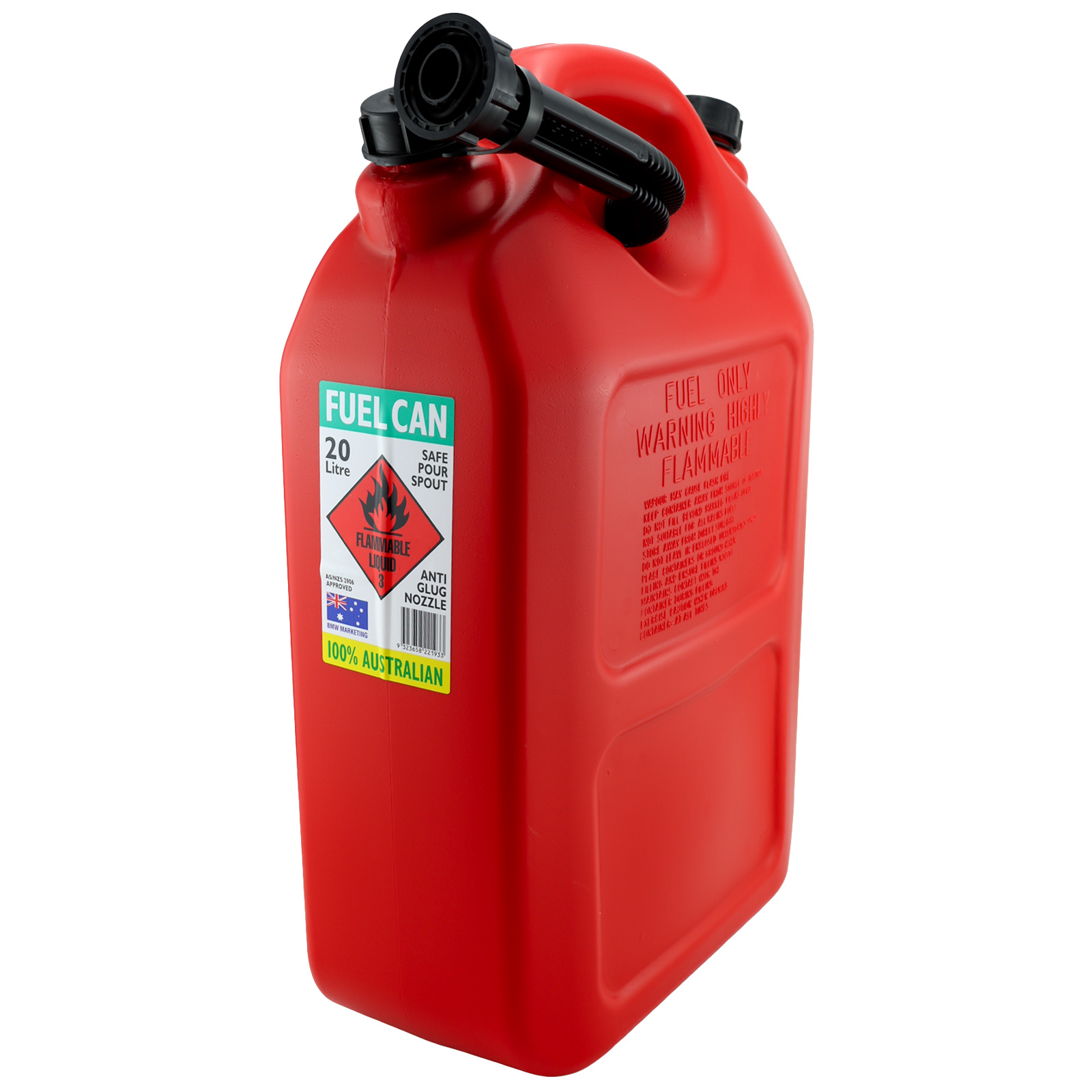 Red 20L Military Style Jerry Can Shop Online Now at Ambler Direct