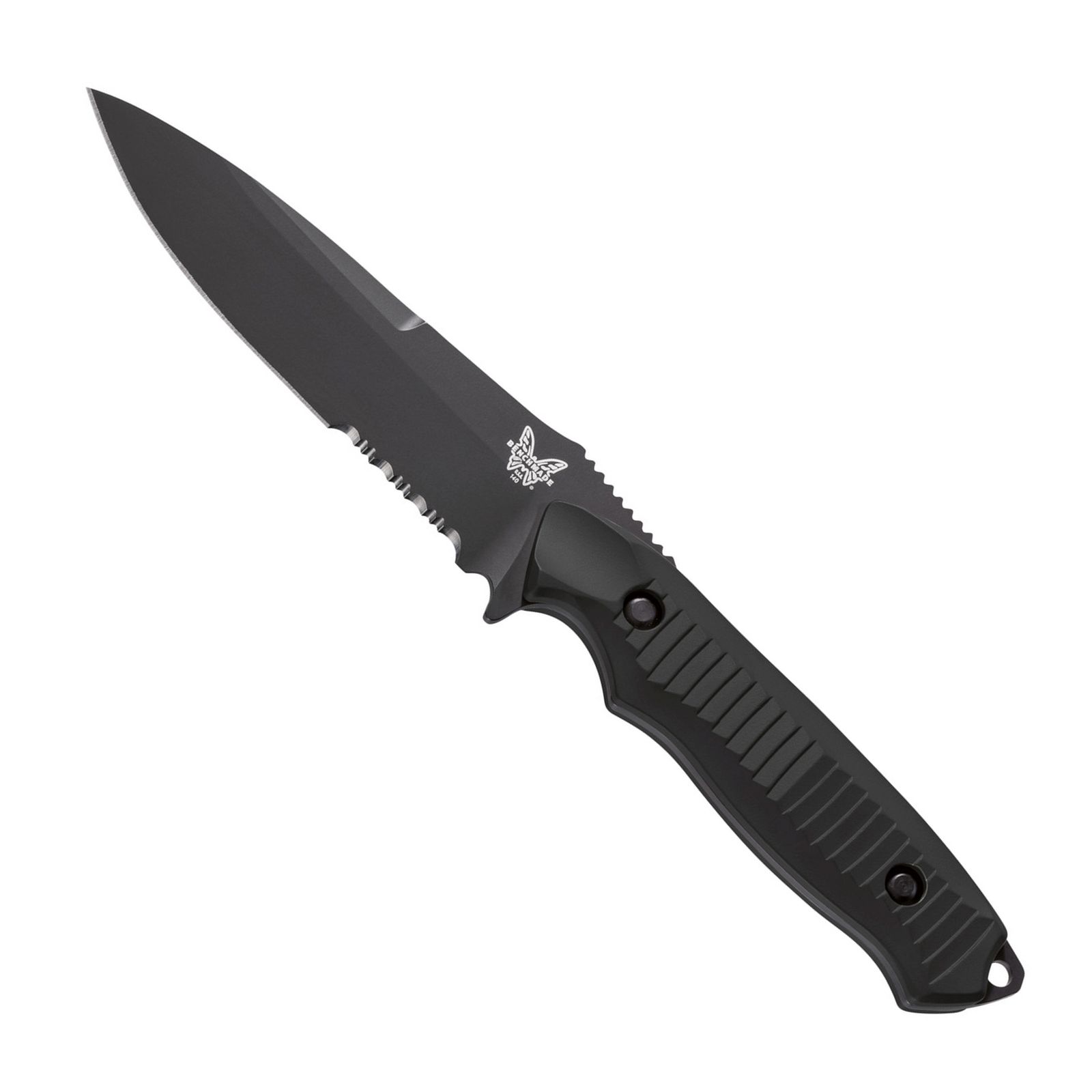 Benchmade 140SBK Nimravus Fixed Blade Knife Black Serrated Shop