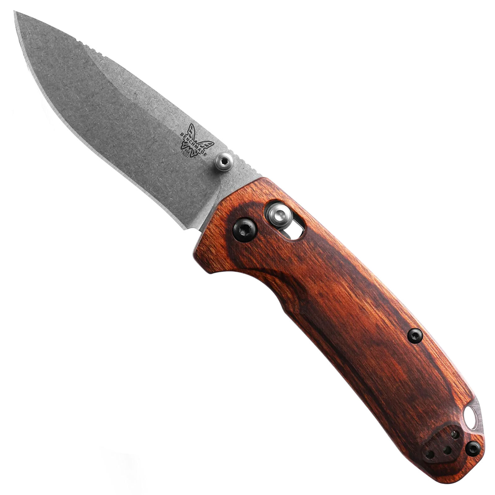 Benchmade 150312 North Fork Axis Folding Knife Wood Ambler Direct