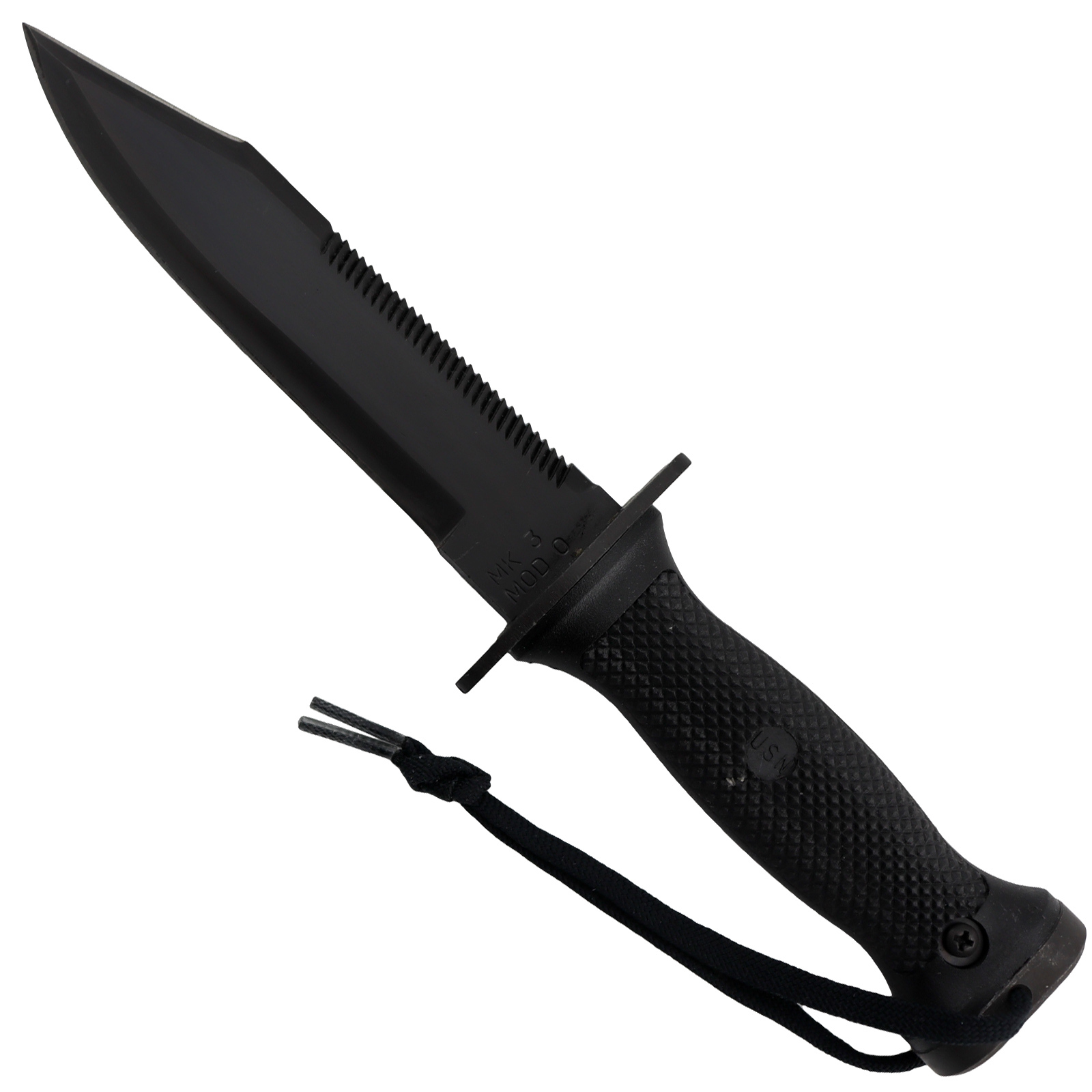 navy knife block