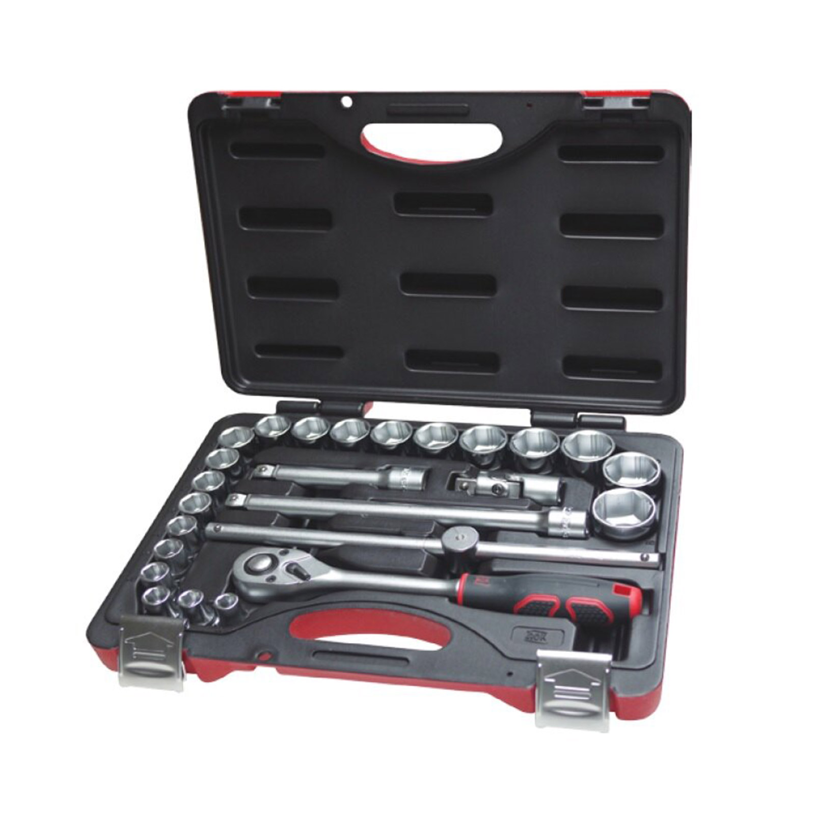 KC Tools 25Pc 1/2" Dr Super Grip Socket Set Shop Online Now at