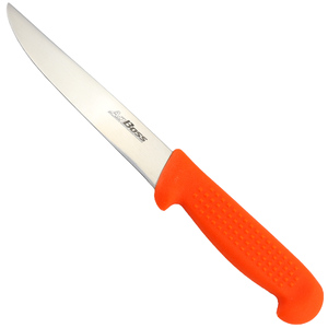 AgBoss 150mm Straight Boning Knife | Orange / Satin