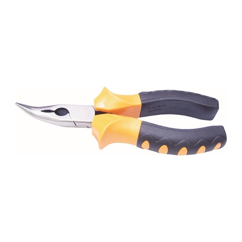 KC Tools 150mm 45° Bent Nose Pliers with European Type Handles