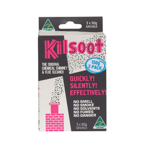 Kilsoot 3x 50g Sachet Chimney Cleaner