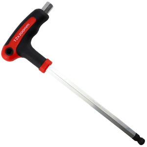 KC Tools 12mm x 200mm Metric T-Handle Hex Allen Key with Ball End