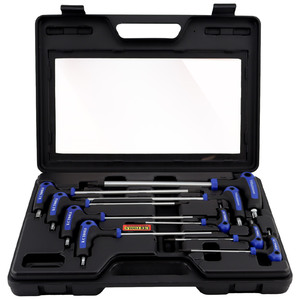 KC Tools 9pc T-Handle Star and Tamperproof Set