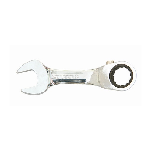 KC Tools 7/16" Reverse Stubby Gear Ratchet Wrench Spanner