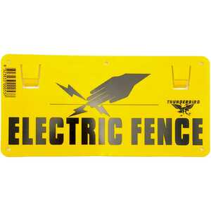 Thunderbird Electric Fence Sign