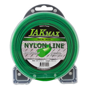 JAK Max 2mm x 15m Nylon Trimmer Line | Pro-Round