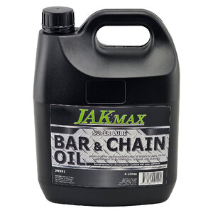 JAK Max 4 Litre Chainsaw Bar & Chain Oil