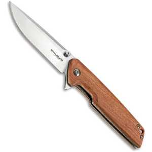 Magnum by Boker Slim Brother Liner Lock Folding Knife | Brown / Satin