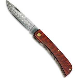 Magnum by Boker Snake Rangebuster Slip Joint Folding Knife | Brown / Damascus