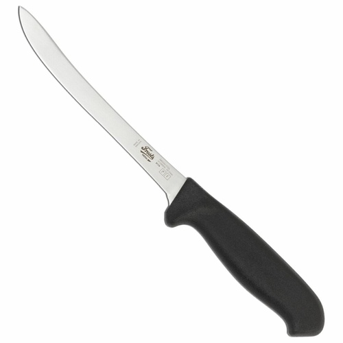 Frosts Mora 174mm Narrow Semi-Flex Filleting Knife | Black / Satin