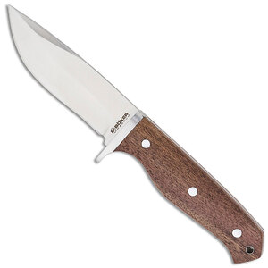 Magnum by Boker Walnut Drop Fixed Blade Knife | Walnut Wood / Satin