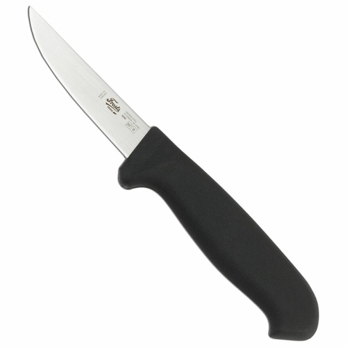 Frosts Mora 100mm Semi-Flex Gutting & Poultry Knife | Black / Satin