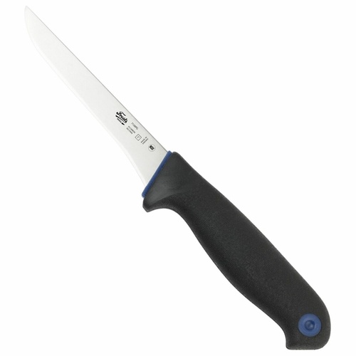 Frosts Mora 130mm Narrow Straight Stiff Boning Knife | Black / Satin