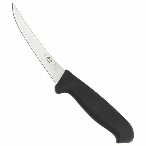 Frosts Mora 135mm Curved Semi-Flex Boning Knife | Black / Satin