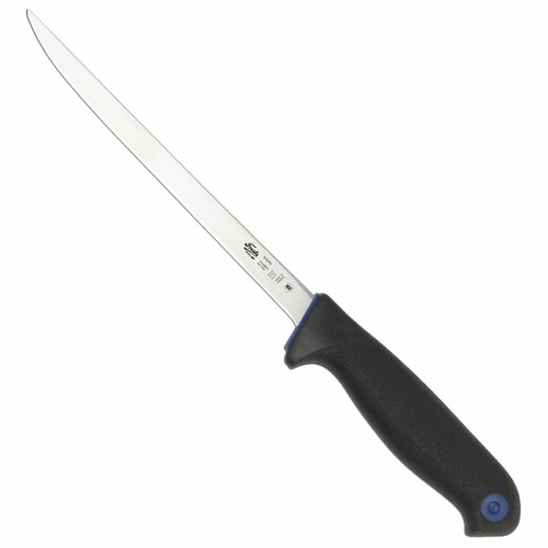 Frosts Mora 197mm Straight Narrow Flex Filleting Knife | Black / Satin
