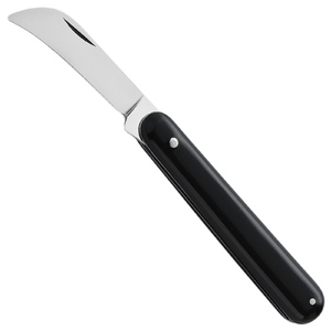 Antonini Traditional Curved Grafting Knife | Black / Satin