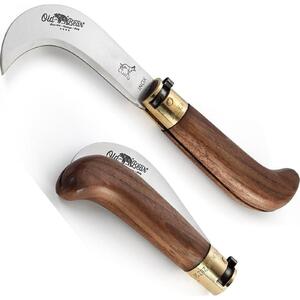 Antonini Old Bear Ring Lock Pruning Knife | Small | Walnut Wood / Satin