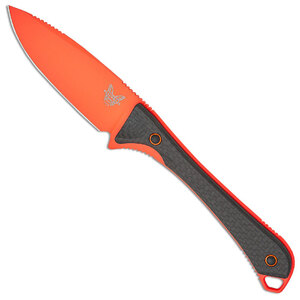 Benchmade Altitude Ultralight Fixed Blade Knife | Black / Orange