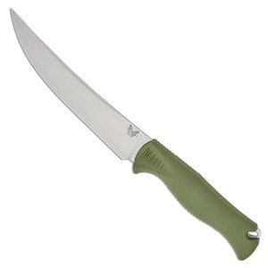 Benchmade Meatcrafter Fixed Blade Knife | Olive / Satin