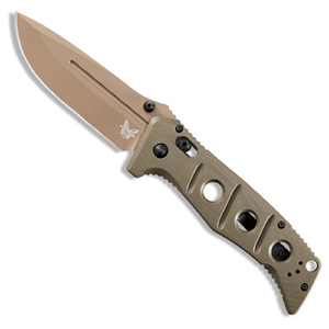 Benchmade Adamas AXIS Lock Folding Knife | Olive / Flat Earth