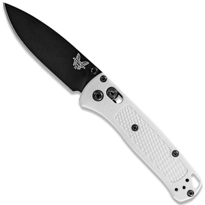 Benchmade Mini Bugout AXIS Lock Folding Knife | White / Black