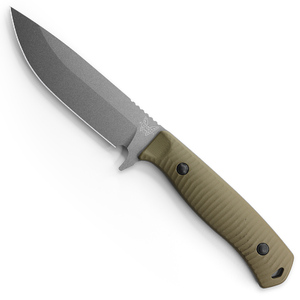 Benchmade Anonimus Fixed Blade Knife | Green / Grey