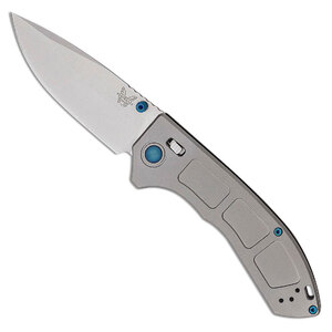 Benchmade Narrows AXIS Lock Folding Knife | Grey / Satin