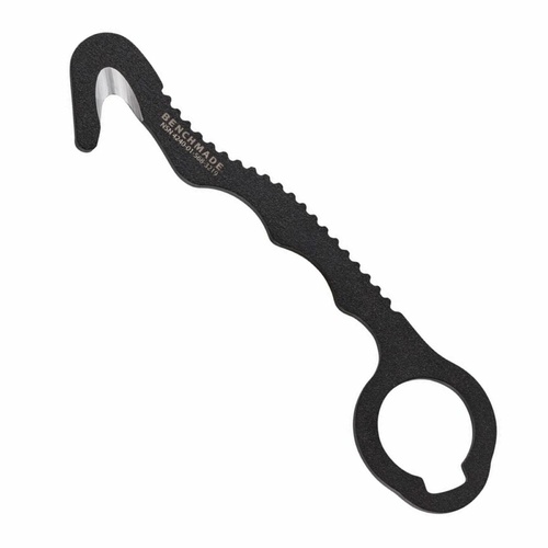 Benchmade 8 Safety Strap Cutter Rescue Hook Knife | Black