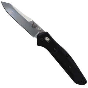 Benchmade Osborne AXIS Lock Folding Knife | Black / Satin