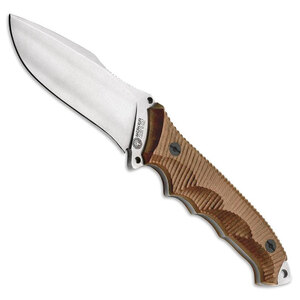 Boker Arbolito Buffalo Soul 42 Fixed Blade Knife | Guayacan Wood / Silver