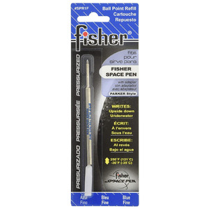 Fisher Space Pen Fine Blue Pressurised Refill Cartridge | SPR1F