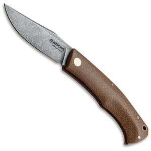 Boker Boxer EDC Slip Joint Folding Knife | Brown / Stonewash