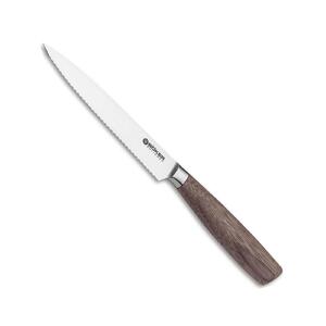 Boker Core 12cm Kitchen Tomato Knife | Walnut Wood / Satin
