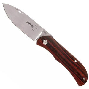 Boker Plus Exskelibur II Liner Lock Folding Knife | Cocobolo Wood / Satin