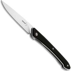 Boker Plus Spillo Liner Lock Folding Knife | Black / Satin