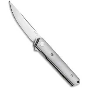 Boker Plus Kwaiken Mini Liner Lock Folding Knife | Grey / Satin