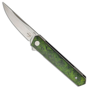 Boker Plus Kwaiken Mini Frame Lock Folding Knife | Green / Satin